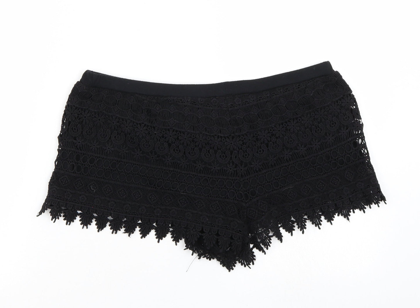 H&M Womens Black   Sweat Shorts Size L