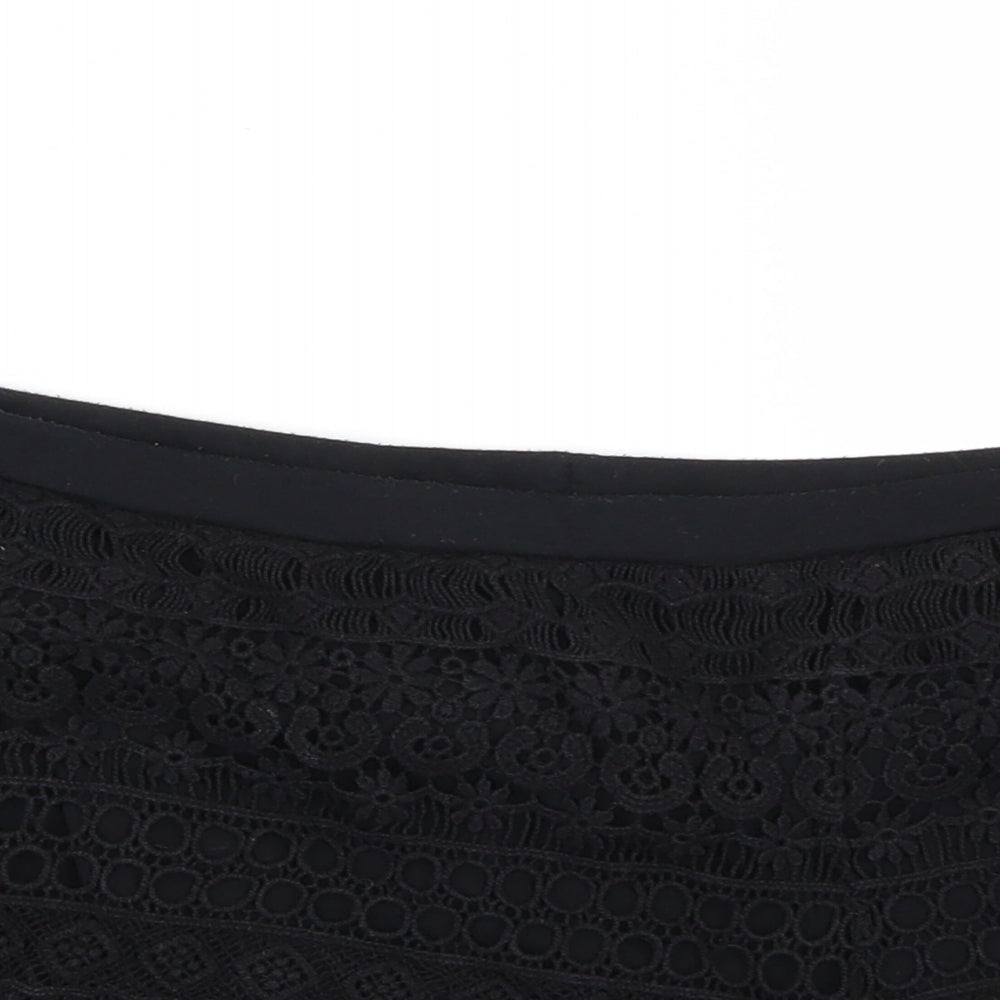 H&M Womens Black   Sweat Shorts Size L