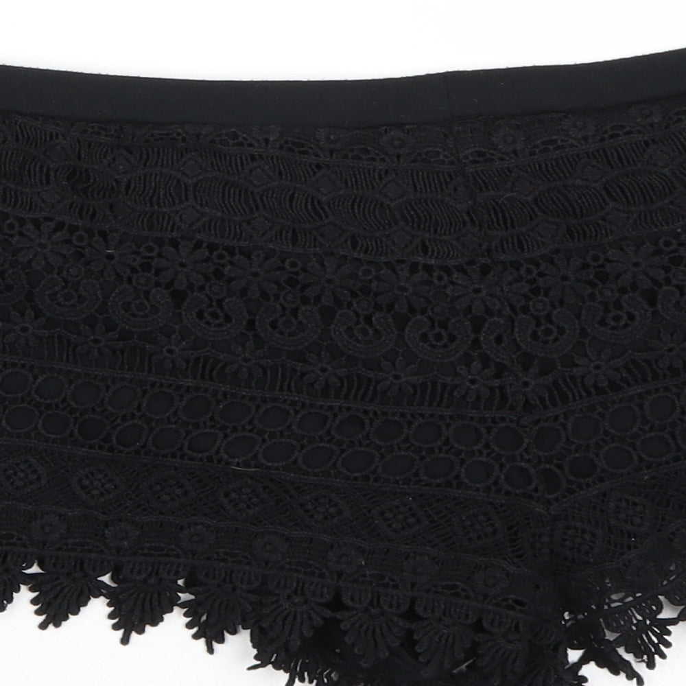 H&M Womens Black   Sweat Shorts Size L