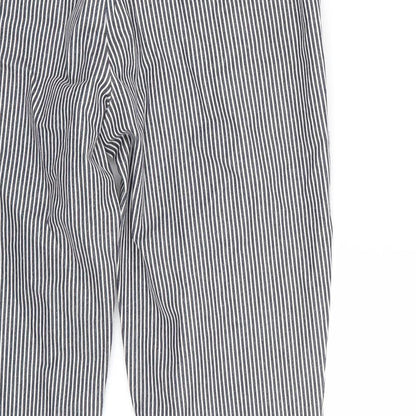 Gap Womens Blue Striped  Trousers  Size 4 L23 in