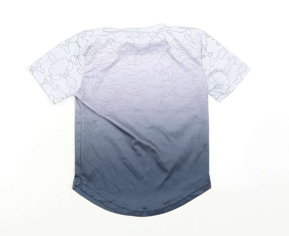 London Boys Blue   Basic T-Shirt Size 7 Years