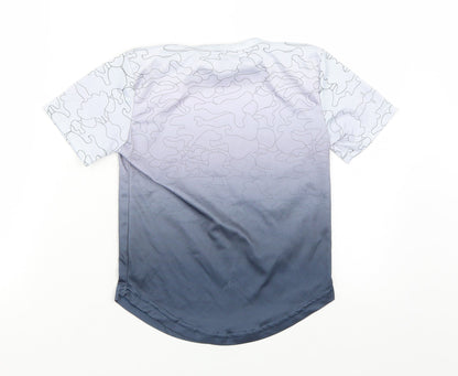 London Boys Blue   Basic T-Shirt Size 7 Years