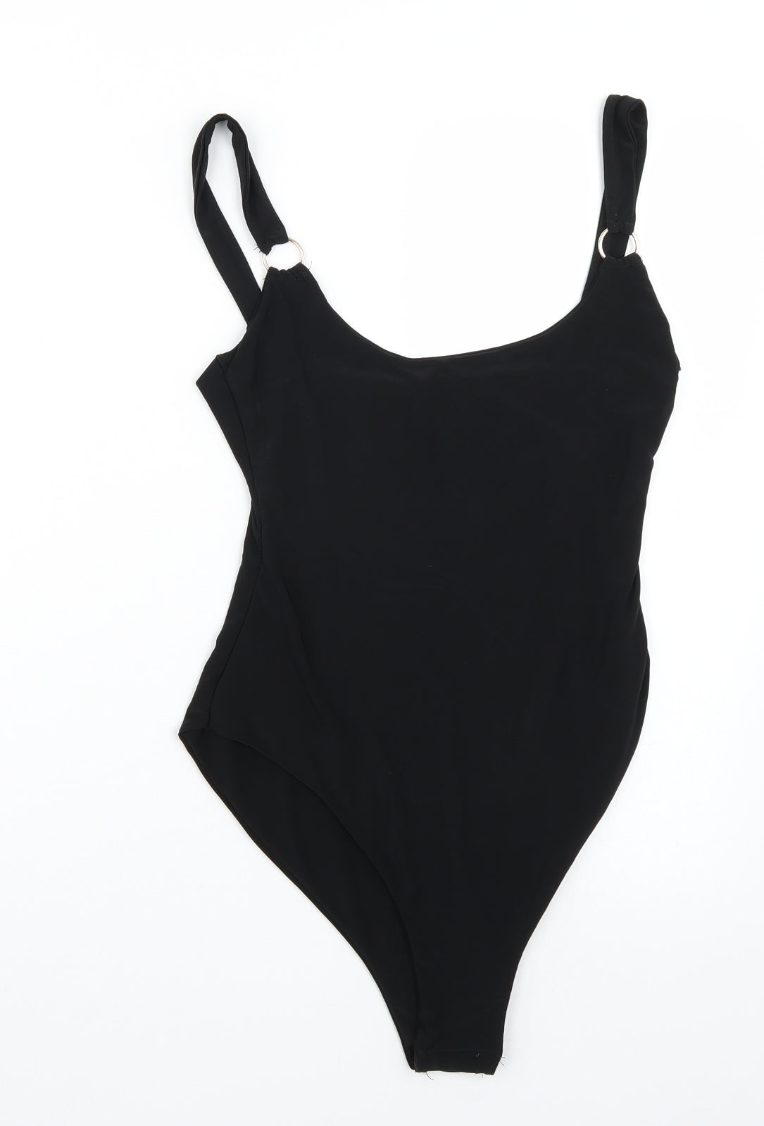 Pretty little thing Womens Black   Bodysuit One-Piece Size 12