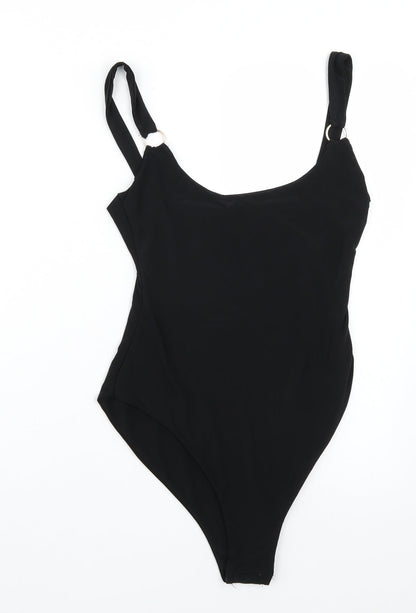 Pretty little thing Womens Black   Bodysuit One-Piece Size 12