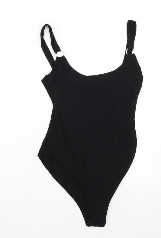 Pretty little thing Womens Black   Bodysuit One-Piece Size 12