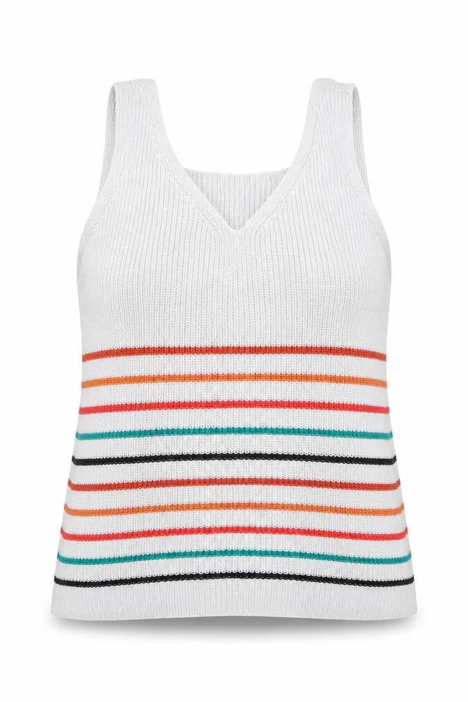 Womens UK Size M Preworn Grey Basic Tank