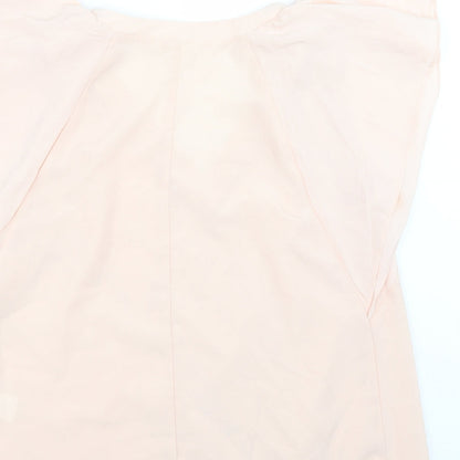 Womens UK Size M H&M Pink Basic T-Shirt
