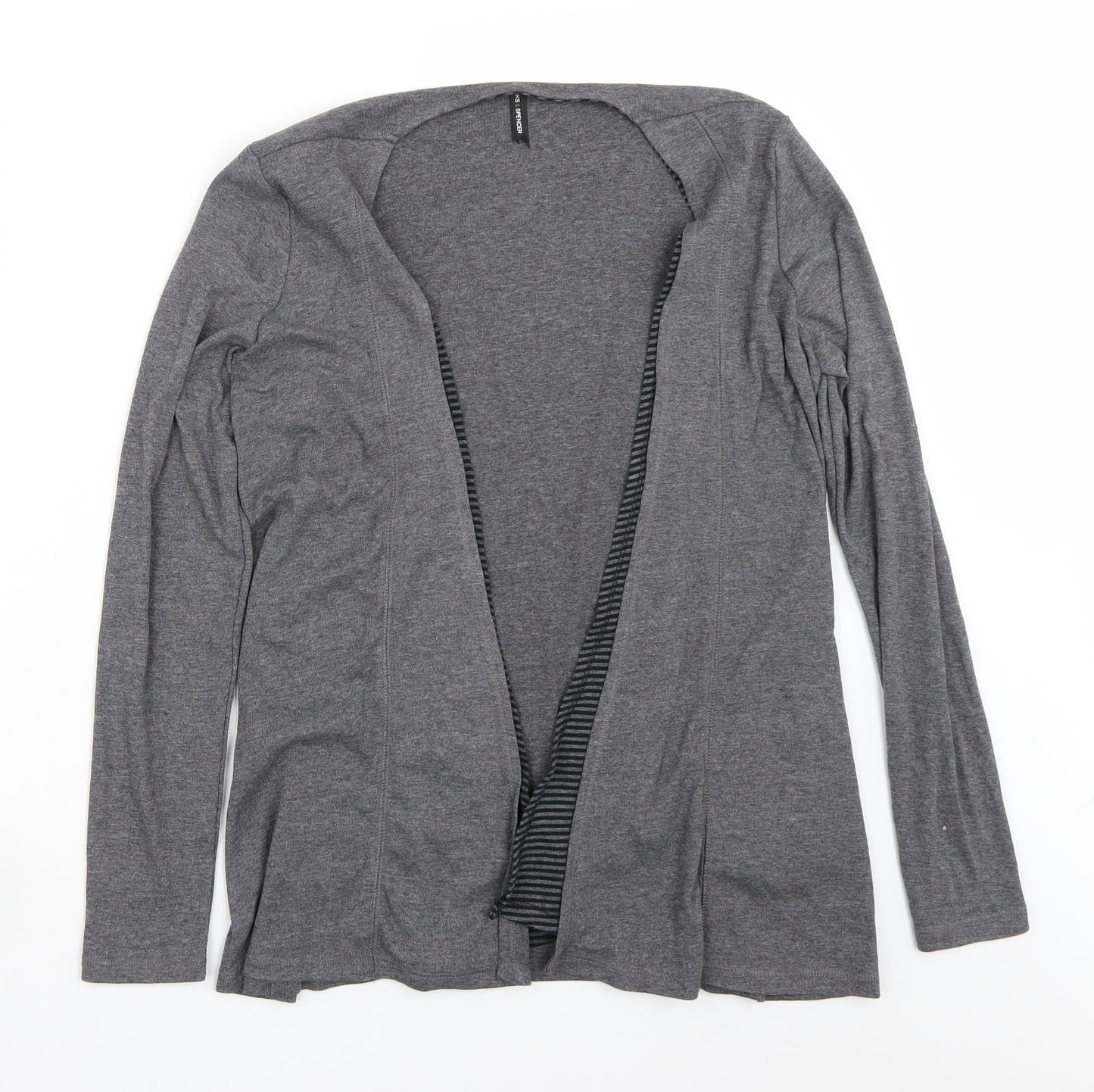 Marks and Spencer Womens Grey   Cardigan Jumper Size 10