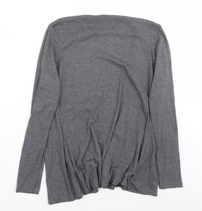 Marks and Spencer Womens Grey   Cardigan Jumper Size 10