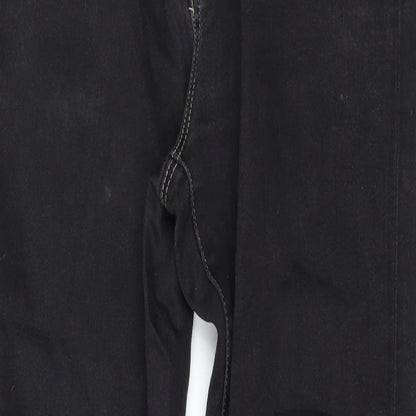 Firetrap Womens Grey  Denim Straight Jeans Size 34 in L29 in
