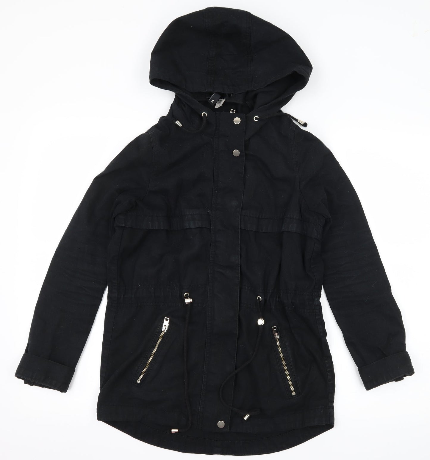 Divided by H&M Womens Black  Denim Jacket  Size 6