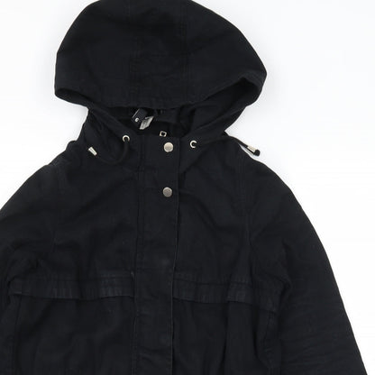 Divided by H&M Womens Black  Denim Jacket  Size 6