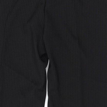 Womens UK Size 18 BHS Regular Fit  Black Trousers