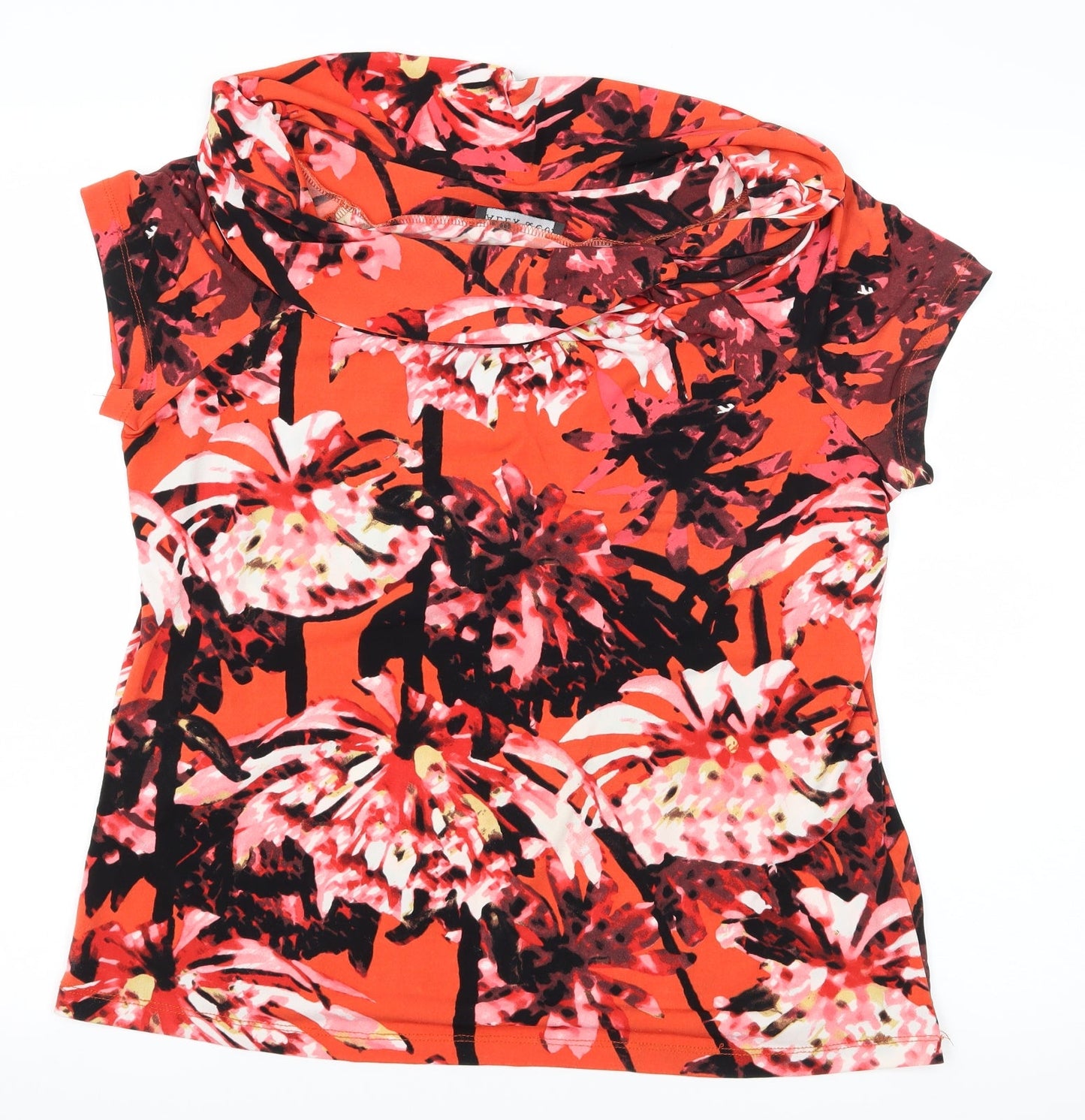 Womens UK Size XL Alex & Co Multicoloured Basic T-Shirt