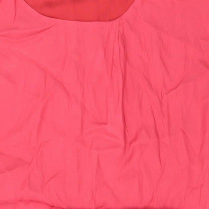 Zara Womens Pink   T-Shirt Dress  Size L