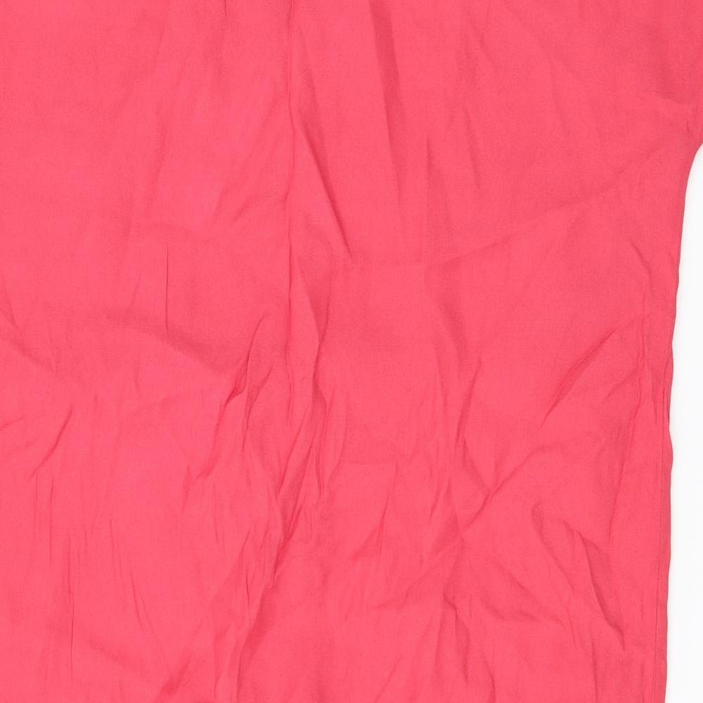 Zara Womens Pink   T-Shirt Dress  Size L