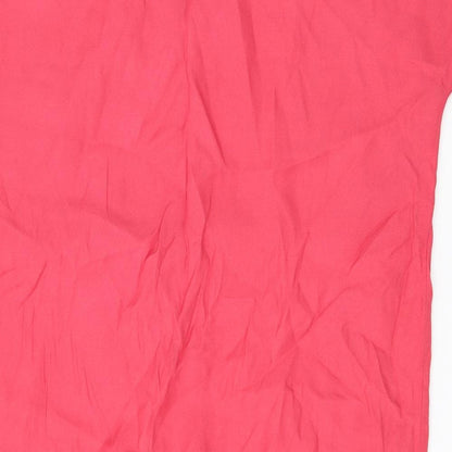 Zara Womens Pink   T-Shirt Dress  Size L