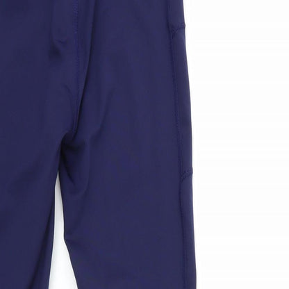 active fit for life Womens Blue   Compression Leggings Size 8 L26 in