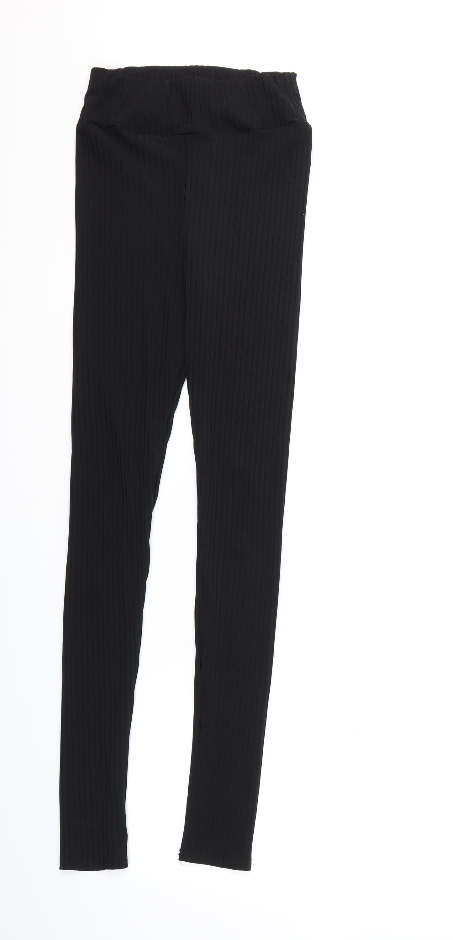 Preworn Womens Black   Pedal Pusher Leggings Size 26 in L32 in