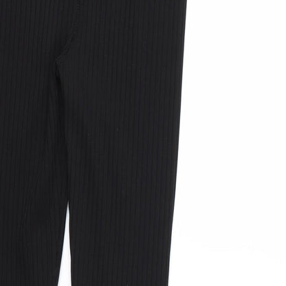 Preworn Womens Black   Pedal Pusher Leggings Size 26 in L32 in