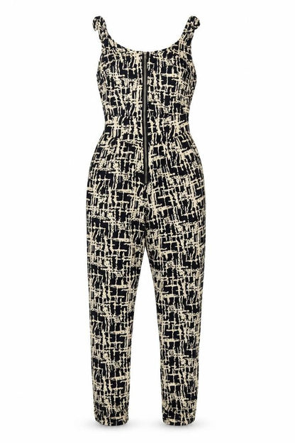 Pink Boutique Womens Blue Geometric  Unitard One-Piece Size 8