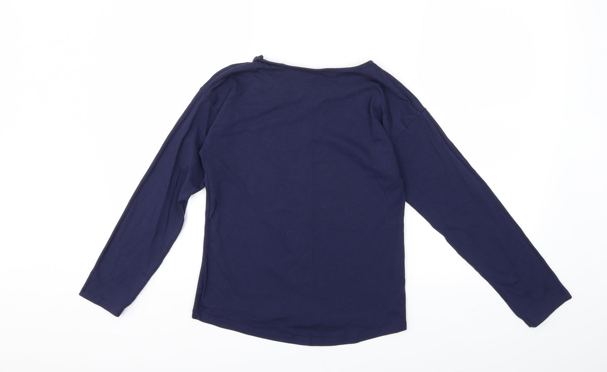 Tu Girls Blue   Basic T-Shirt Size 12 Years