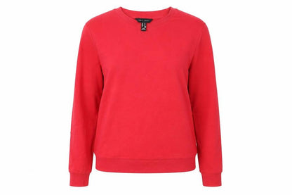 New Look Womens Red   Pullover Sweatshirt Size 6