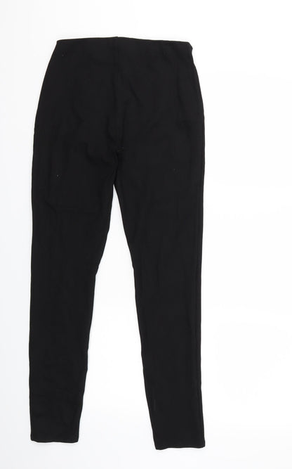 Womens UK Size 12 Very Regular Fit  Black Trousers