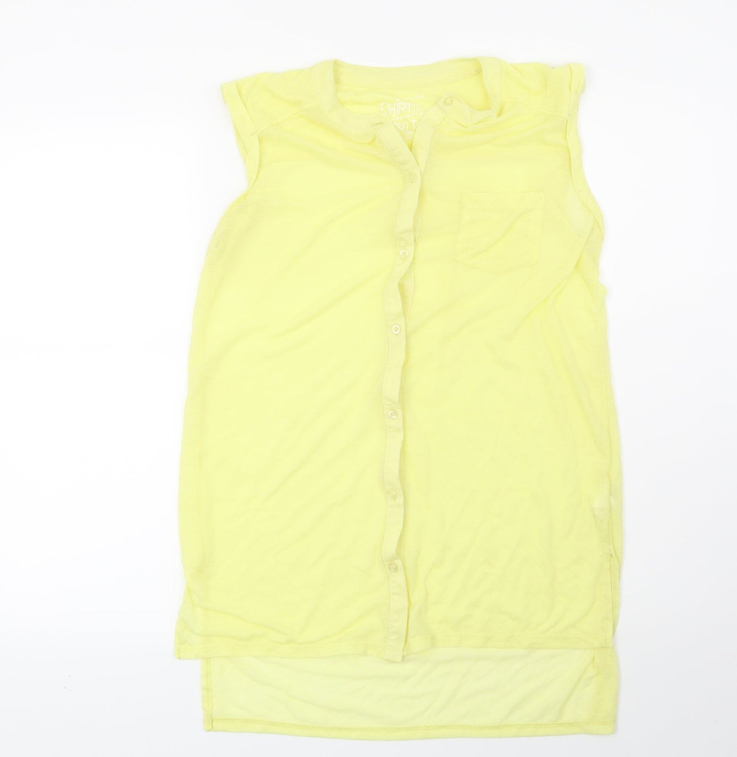 Atmosphere Womens Yellow   Basic Blouse Size 10