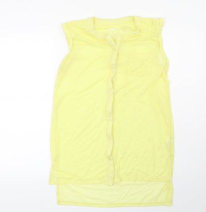 Atmosphere Womens Yellow   Basic Blouse Size 10