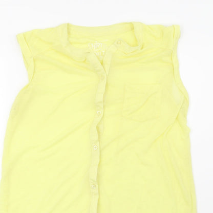 Atmosphere Womens Yellow   Basic Blouse Size 10
