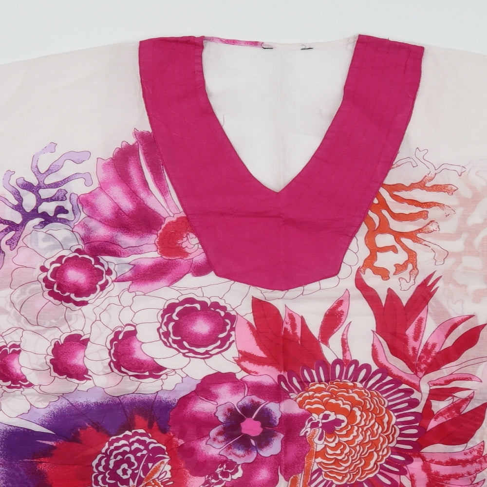 Womens UK Size S Preworn White Basic Blouse