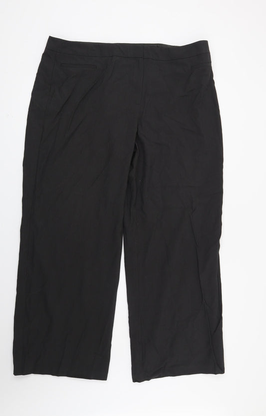 Womens UK Size 20 Marks and Spencer Regular Fit  Grey Trousers