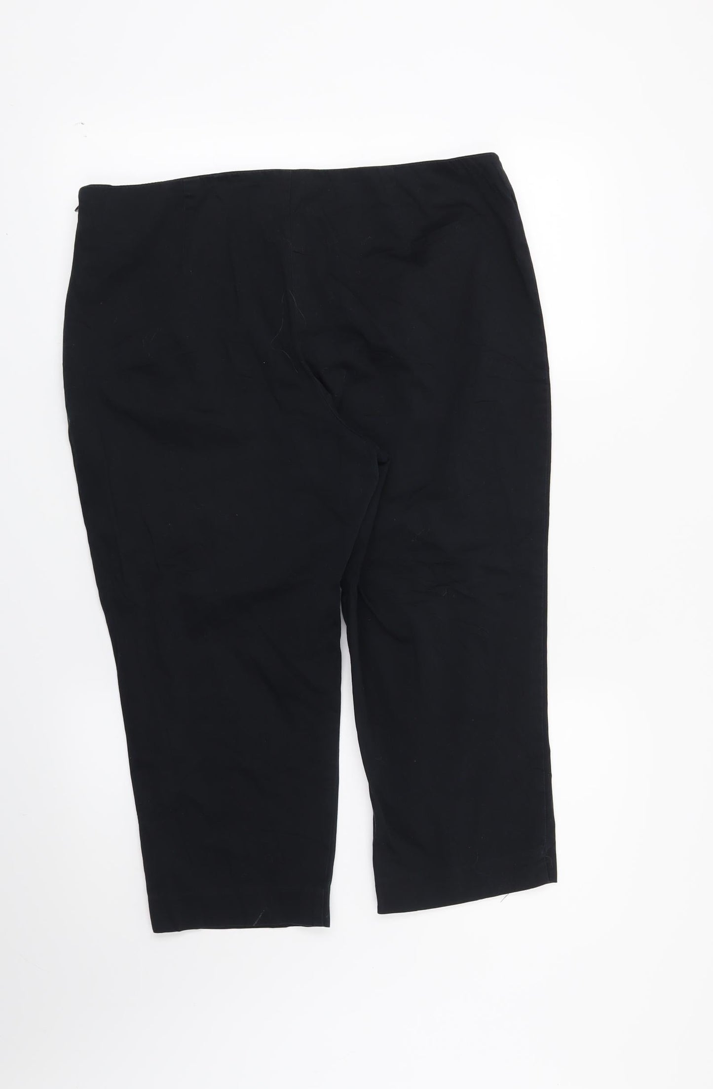 Womens UK Size 16 Marks and Spencer Regular Fit Chino Blue Trousers