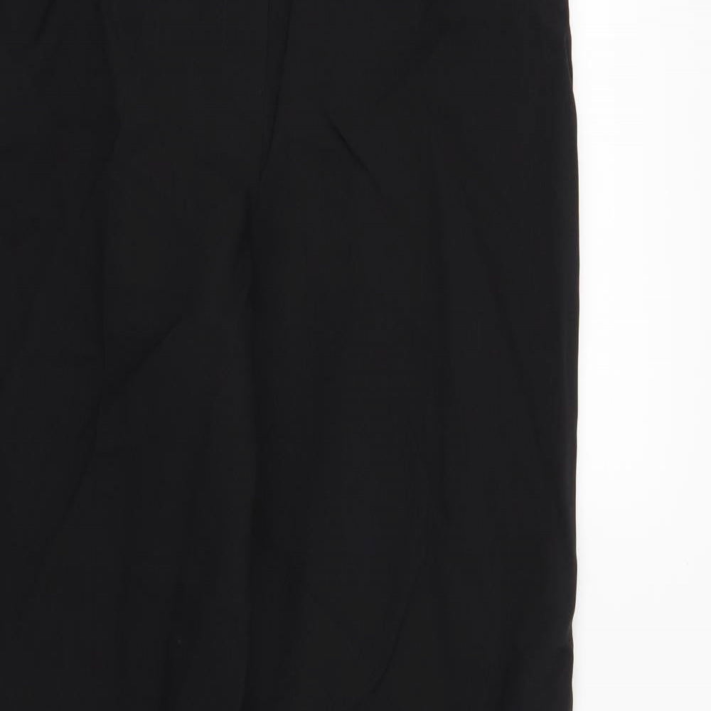 Womens UK Size 10 Dorothy Perkins Regular Fit  Black Trousers