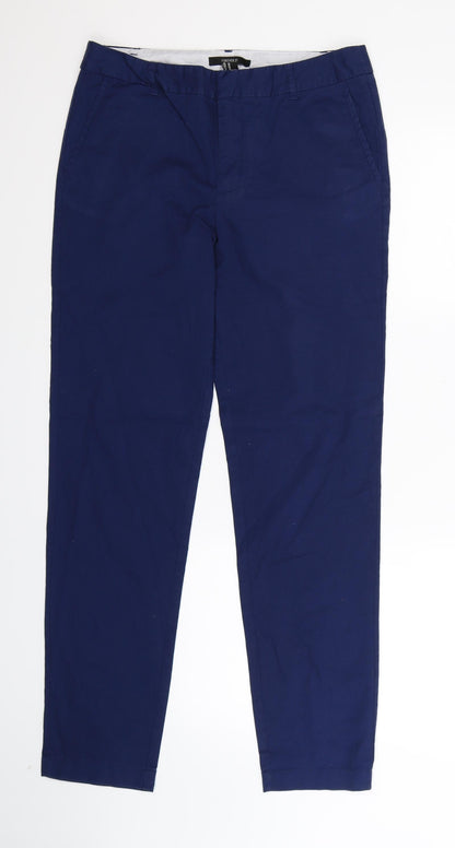 FOREVER 21 Womens Blue   Chino Trousers Size 26 in L30 in