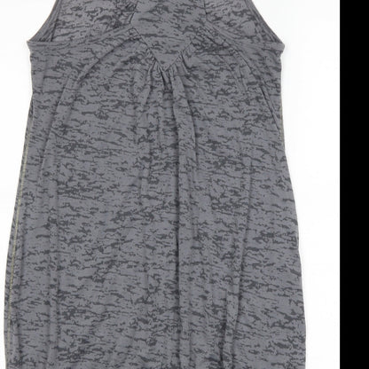 Select Womens Grey   Basic Tank Size 10  - peace
