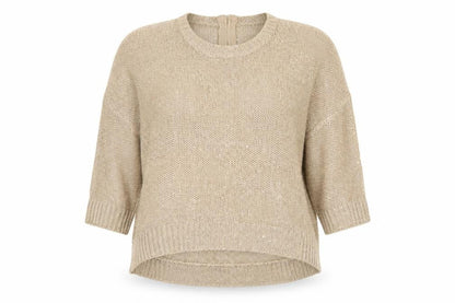 Jane Norman Womens Brown   Pullover Jumper Size 14