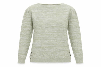 Peacocks Womens Green   Pullover Jumper Size M