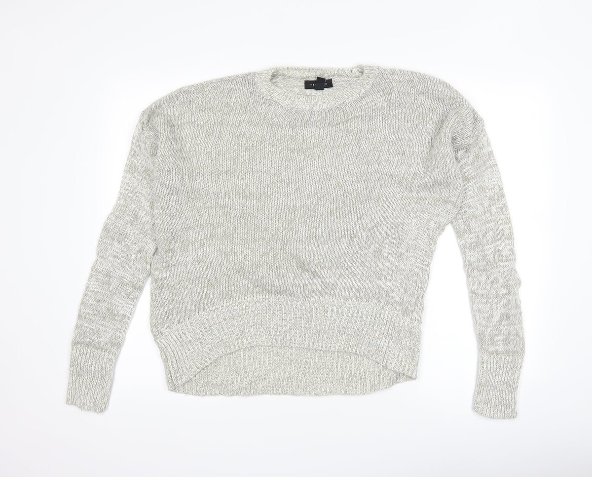 New Look Womens Grey   Pullover Jumper Size M