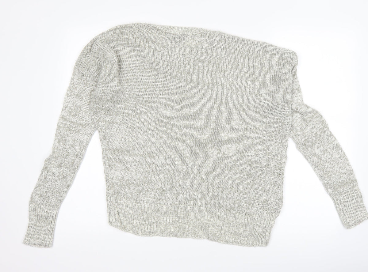 New Look Womens Grey   Pullover Jumper Size M