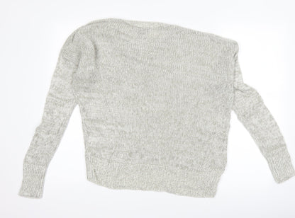 New Look Womens Grey   Pullover Jumper Size M