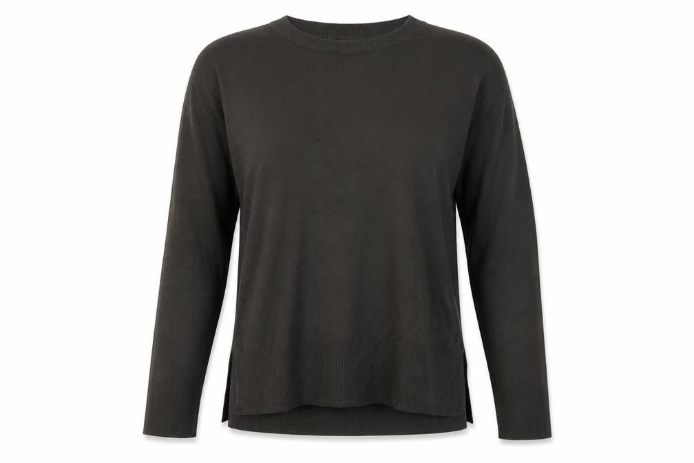 Womens UK Size XS H&M Grey Basic T-Shirt
