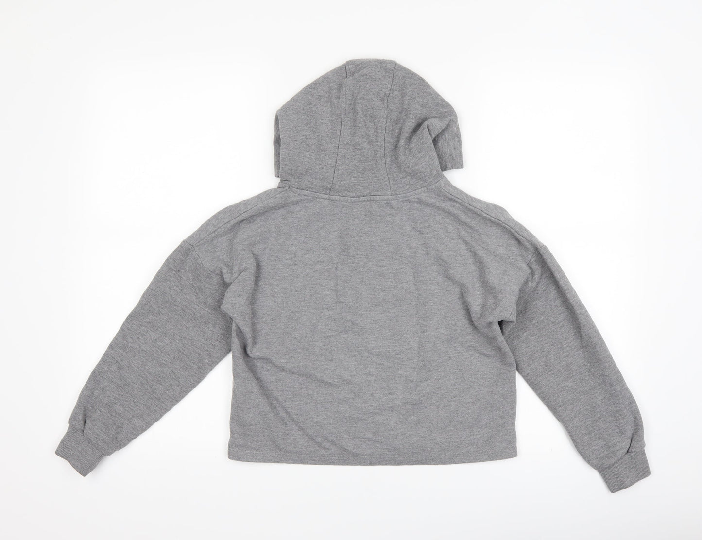 F&F Girls Grey Camouflage  Pullover Hoodie Size 9-10 Years