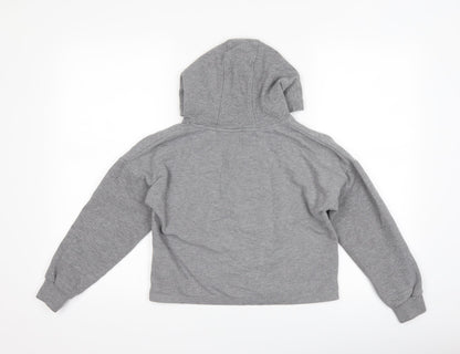 F&F Girls Grey Camouflage  Pullover Hoodie Size 9-10 Years