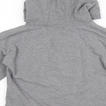 F&F Girls Grey Camouflage  Pullover Hoodie Size 9-10 Years
