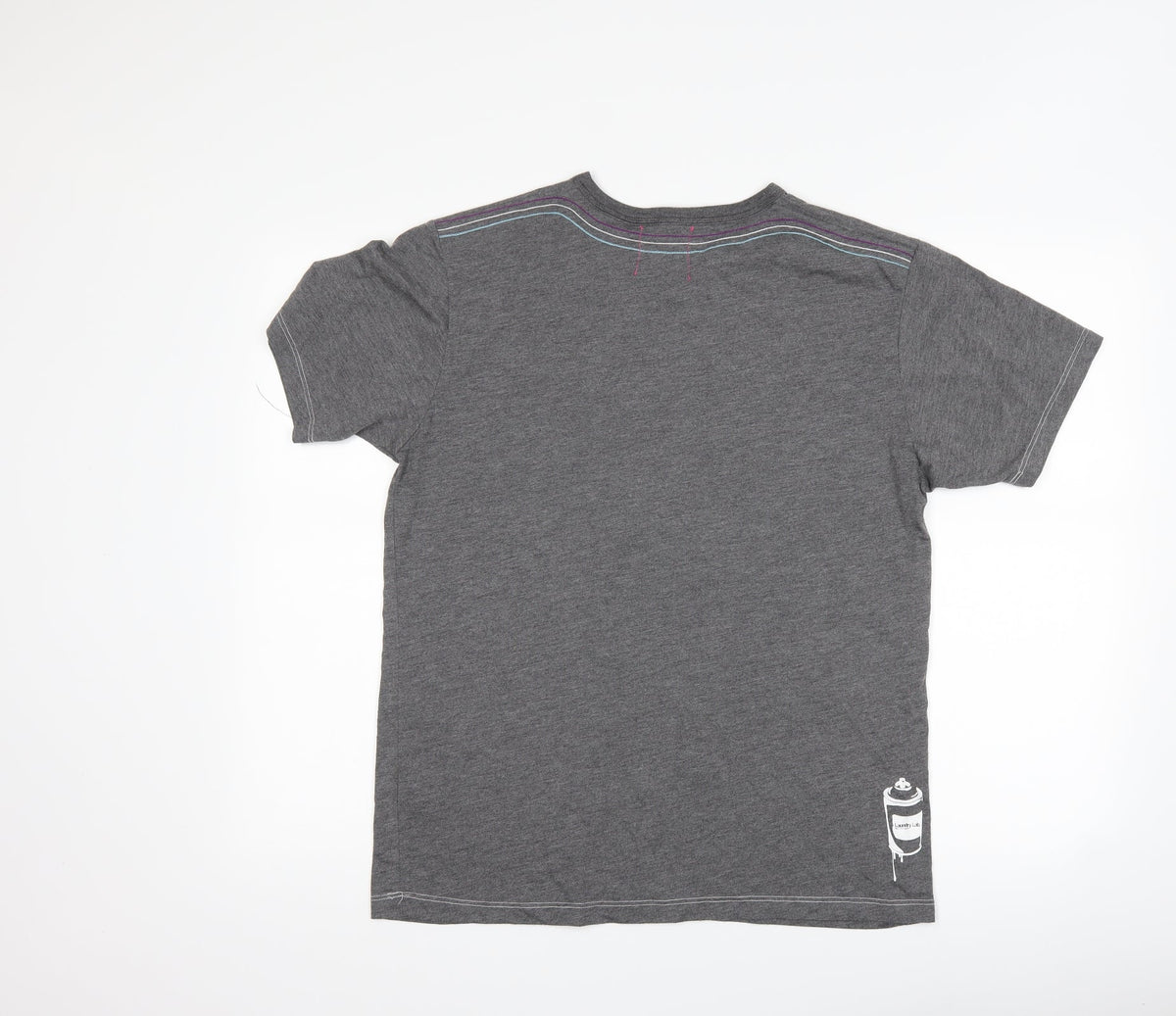 laundry lab Mens Grey    T-Shirt Size L