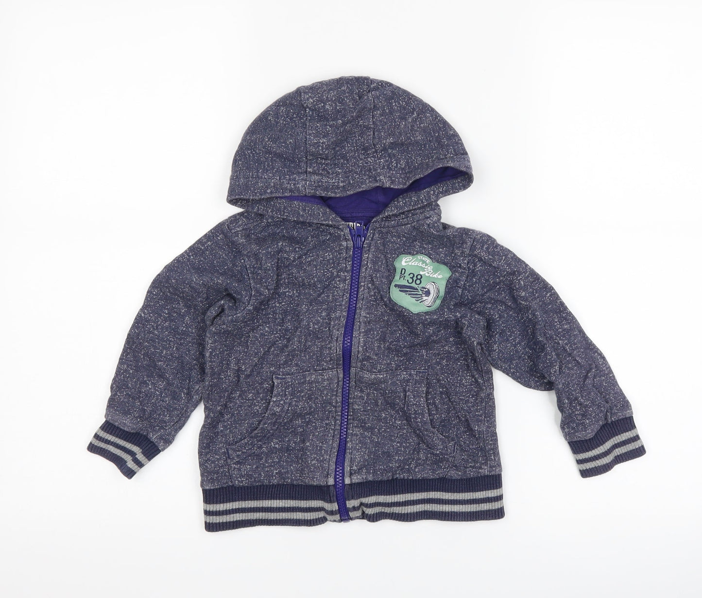 Ladybird Boys Blue   Full Zip Hoodie Size 2-3 Years