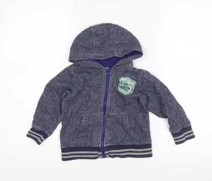 Ladybird Boys Blue   Full Zip Hoodie Size 2-3 Years