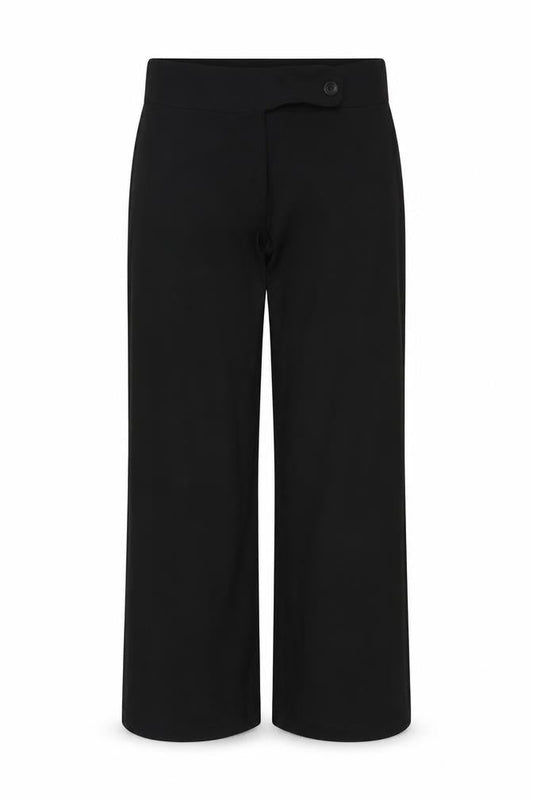 Womens UK Size 16 AMARANTO Regular Fit  Black Trousers